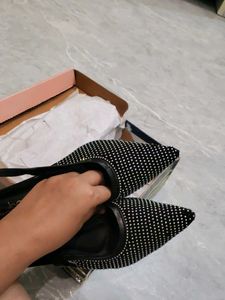 Sparkling Slingback Heels
