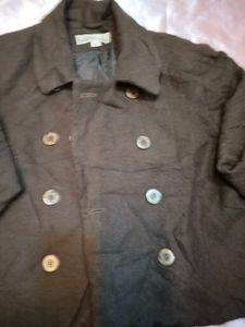 Vintage Brown Cropped Jacket