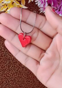 Hand-Painted Tulip Necklace