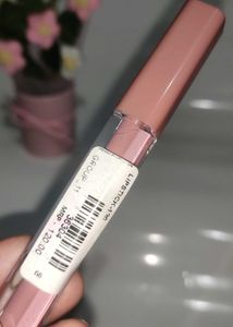 Moisturizing Lipstick - Nude Pink , with lip oil