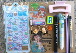 Cute Kawaii Stationery &amp; Craft Set 13