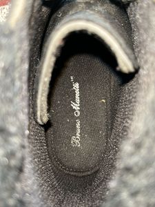 Black Suede Lace-Up Boots