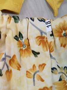 Baby Girl Cute Top And Skirt
