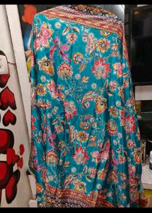 Elegant Teal Kurta Set with Dupatta