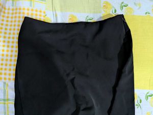 Newme Solid Layered Wrap Skorts