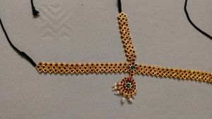 Traditional Bharatnatyam Jewellery Set