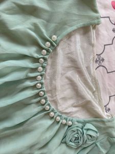 Elegant Mint Green Top