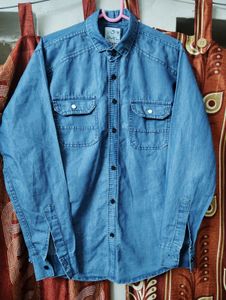 Blue Denim Shirt