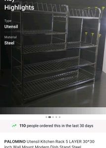 Stainless Steel Dish Rack🆕