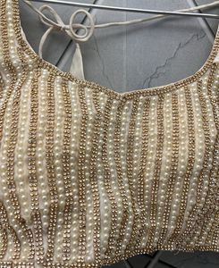 Ready  to wear saree wd blouse n skirt