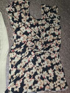 Floral Print Kurta with Palazzo Set