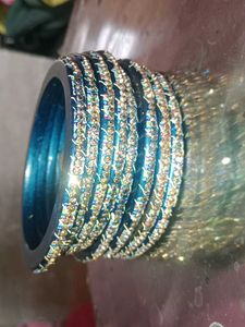 Set of Blue Bangles