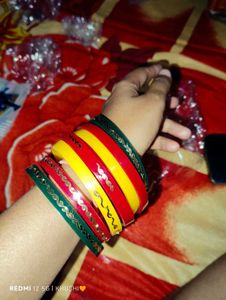 Vibrant Ethnic Bangles Set