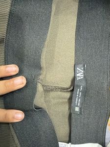 Stylish Ribbed Slim Fit Pants