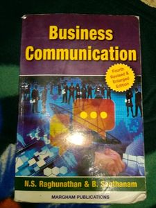 NBusiness Communication Book By N.S.raghunathan