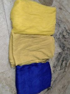 golden&Yellow & Blue Dupattas