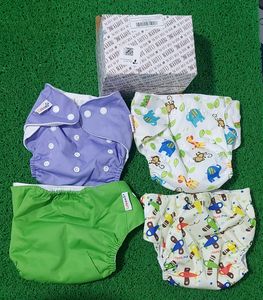 Babies Reusable Diapers (Combo 1+1)