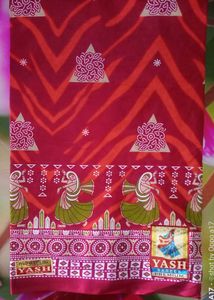 Beautiful yash brand new cotton saree