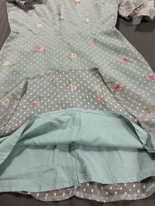 Charming Floral Print Dress