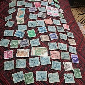 85+ vintage Republic of India stamps