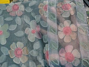Floral Print and embroided Kurta Set