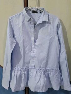 Park Avenue Blue Formal Shirt