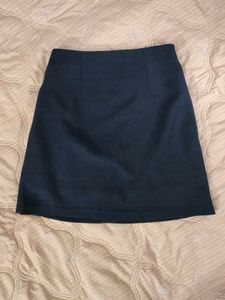 Classic Navy A-Line Skirt