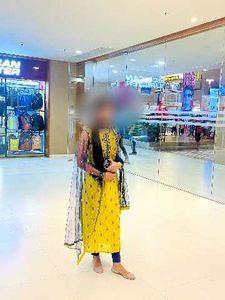 Vibrant Yellow Kurta Set with Dupatta