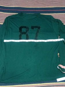 Green Long Sleeve "87" T-Shirt