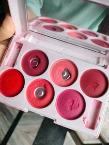 Colorful Eyeshadow Palette and blush pallete