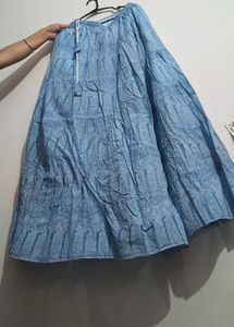 Bohemian Tiered Maxi Skirt