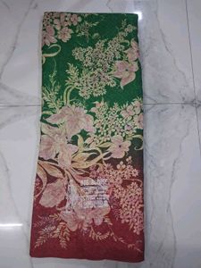 Floral print saree