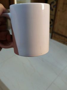 Plain White Ceramic Mug