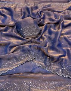 Elegant Sequined Saree