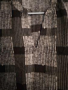 Black Stripes Kurti.