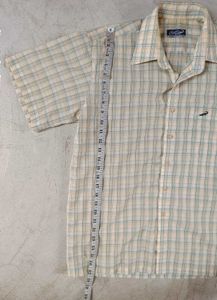Classic Plaid Short Sleeve Men's Shirt