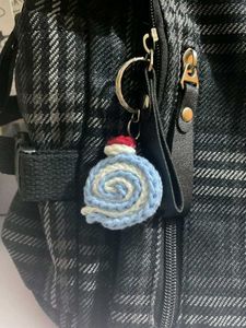 Handmade Crochet Cake Keychain🍥 only one