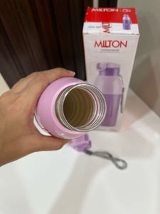 Milton flip top Water Bottle