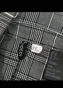 H&amp;M Plaid Pinafore Dress with Zipper
