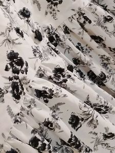 B&amp;W FLORAL KURTA SET