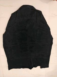 Classic Black Men's Button-Up Shirt