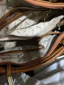 Handbag Medium Size Wenz Brand Brown Colour