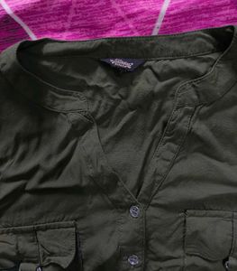 Stylish Women's Olive Green Top