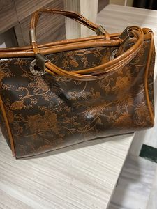 Handbag Medium Size Wenz Brand Brown Colour