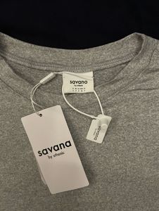 Savana Grey Crop T-shirt