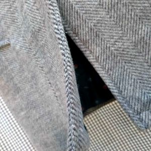Vintage Burberry of London Grey Wool Coat