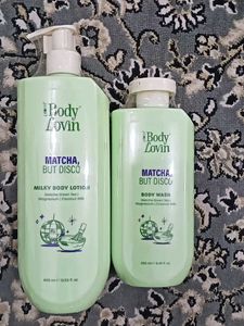 Body Lovin Matcha Lotion &  Wash