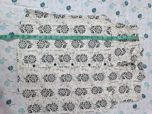 Vintage Sleeveless Floral Shirt