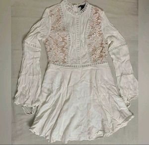 Forever 21 White Lace Dress