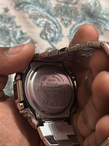 G-Shock Watch Blue silver Tone